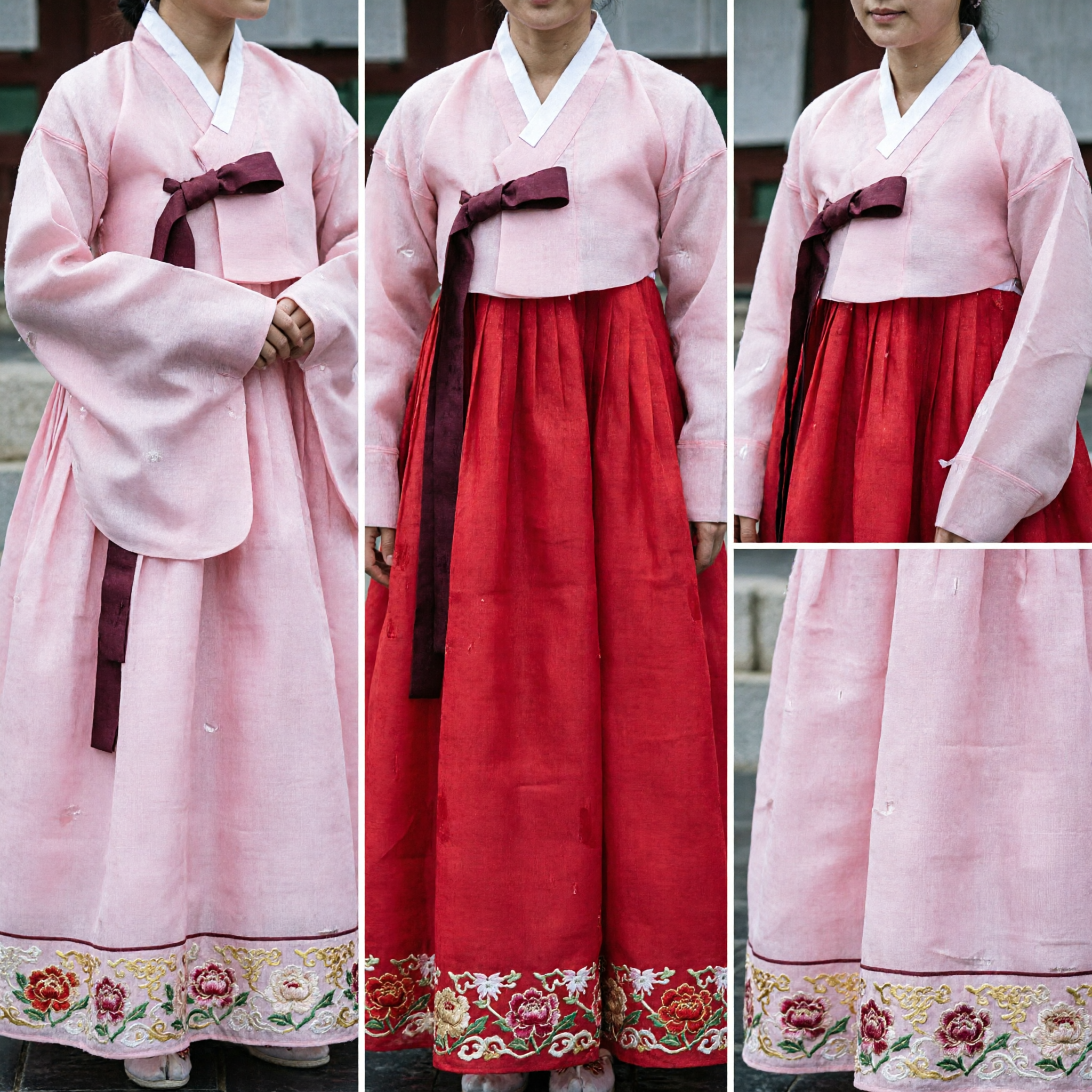 Traditional Chinese Classical Dance Costume Pink Hanfu Water Sleeves Dress for Women Stage Performance - Asian Costume