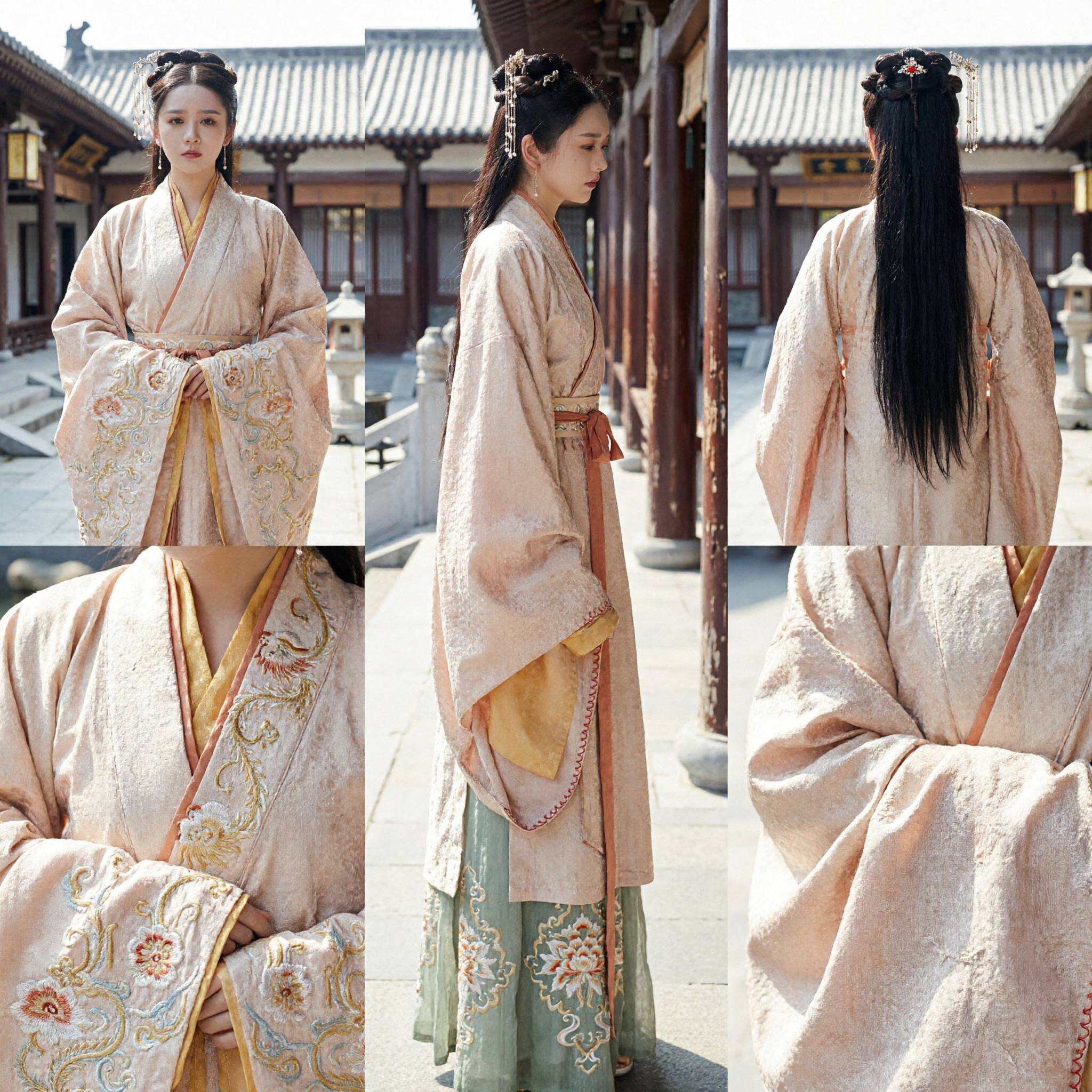 Ancient Chinese Hanfu Traditional Costume for Women Elegant Historical Dress for Cosplay and Period Drama - Asian Costume