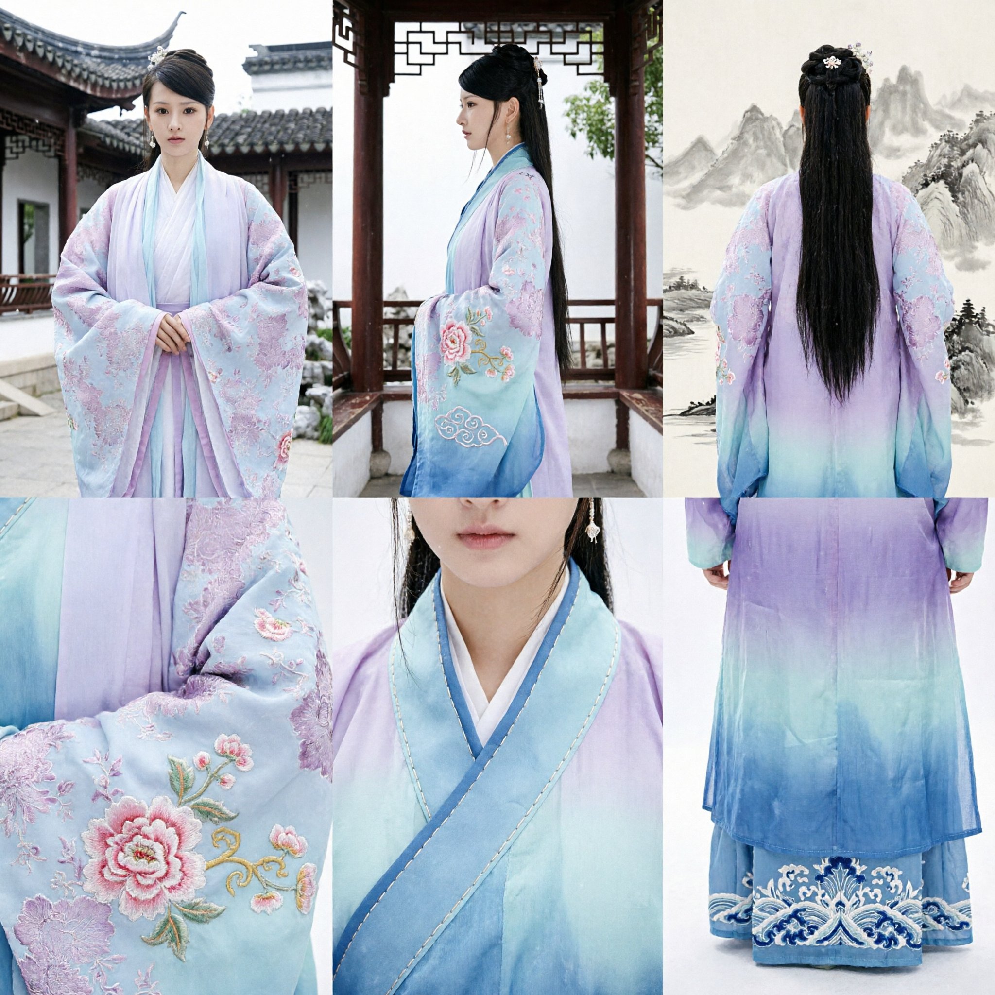 Elegant Ancient Chinese Traditional Hanfu Costume Fairy Princess Dress for Women Historical Cosplay Photography - Asian Costume