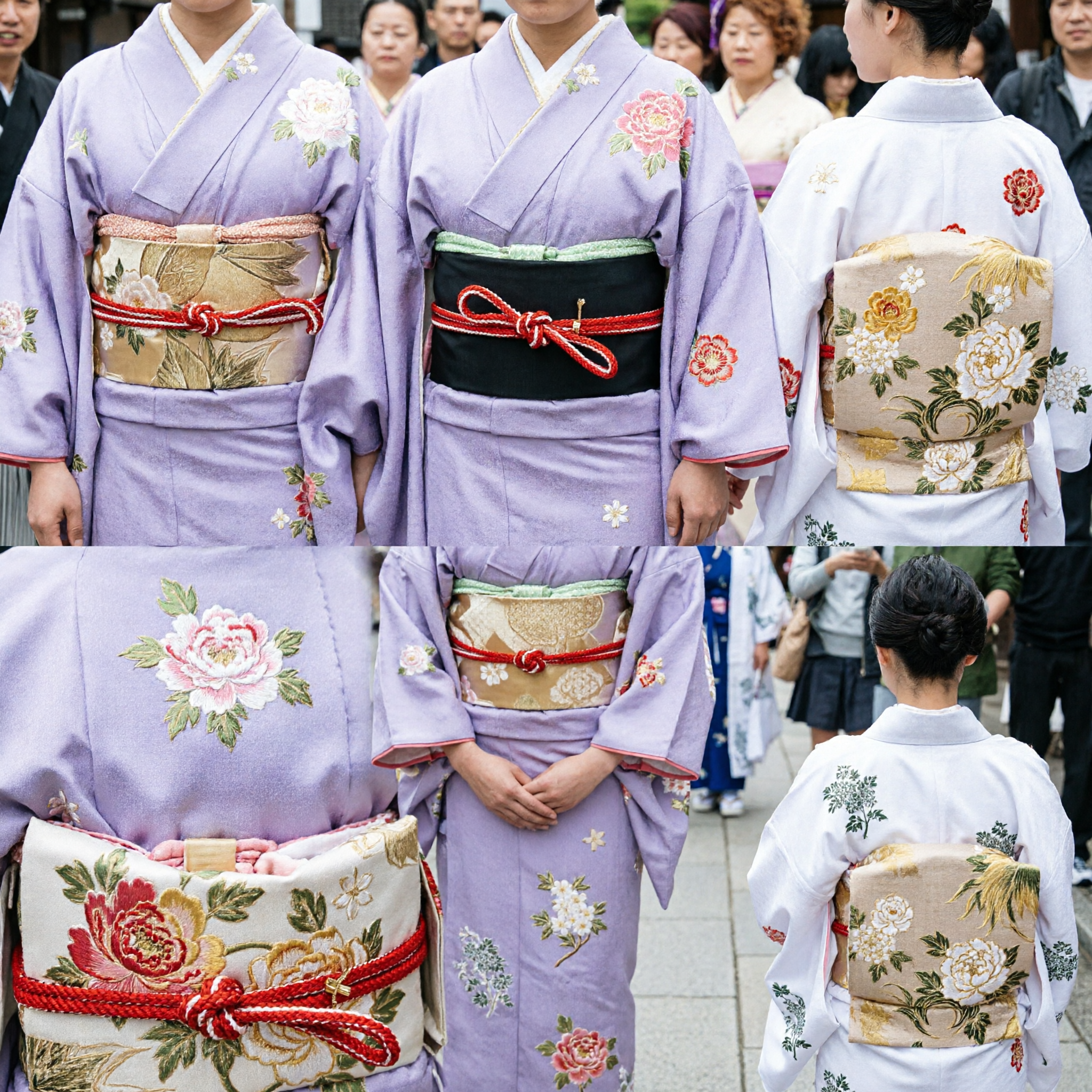 Traditional Japanese Shinto Wedding Kimono Set for Bride, Groom, and Attendants for Cultural Ceremony and Cosplay - Asian Costume