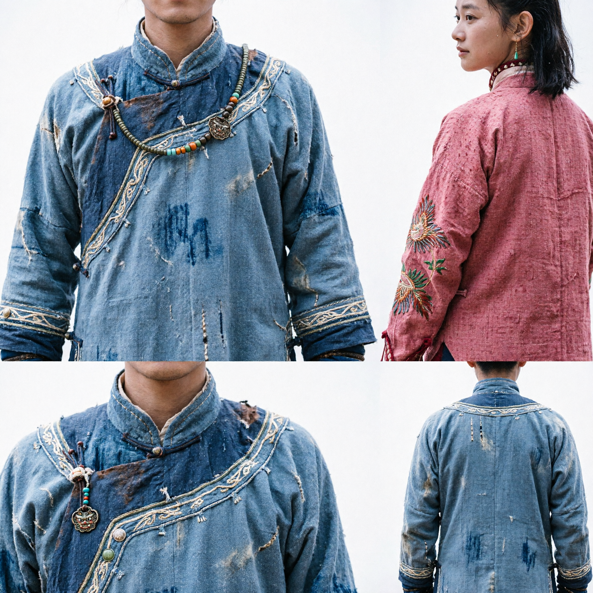 Traditional Chinese Kids Hanfu Costume Set Ancient Wuxia Martial Arts Clothing for Boys and Girls Cosplay - Asian Costume