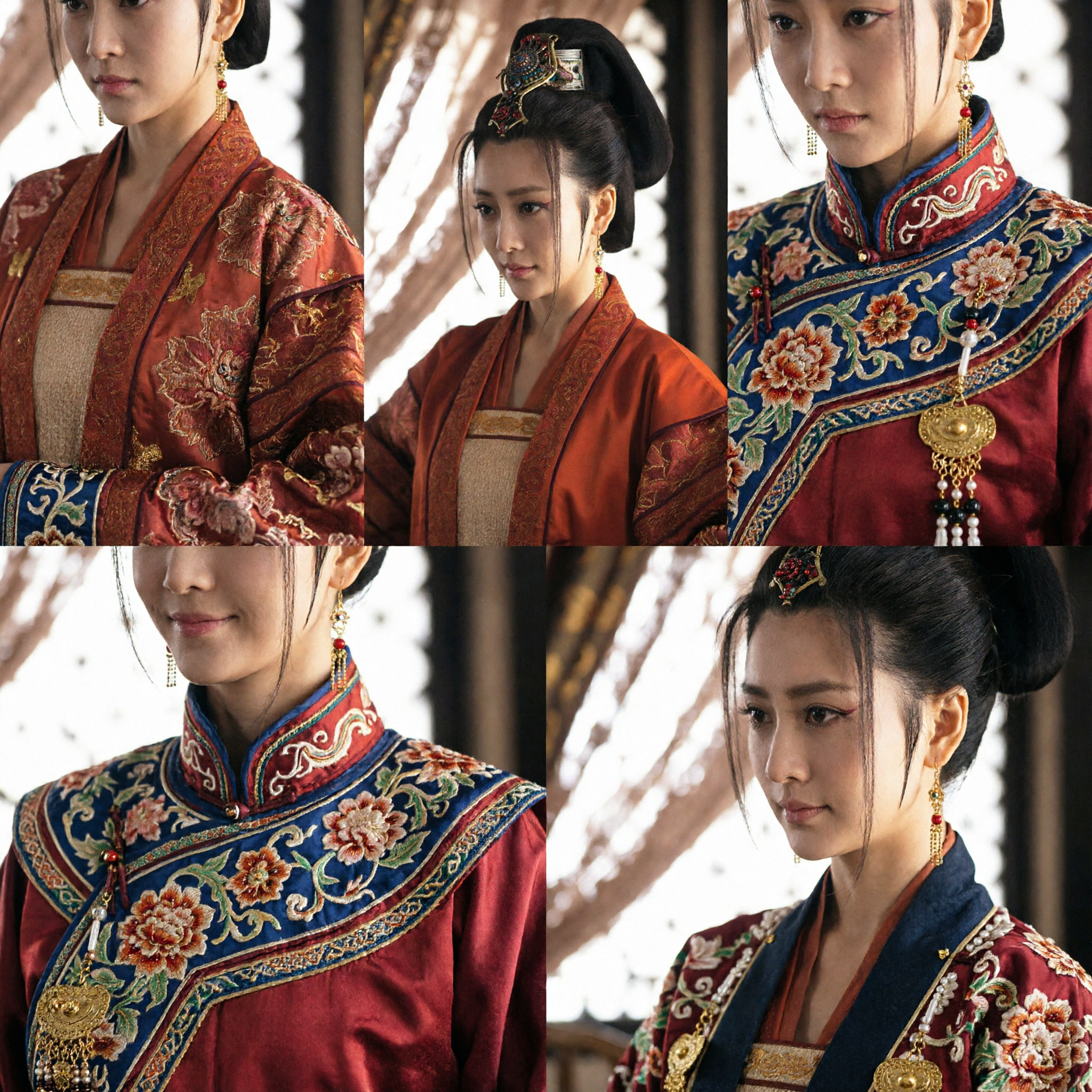 Древнекитайская высокая причёска-парик аристократки, чёрный парик с украшенной шпилькой для костюма ханьфу, исторические постановки - Asian Costume