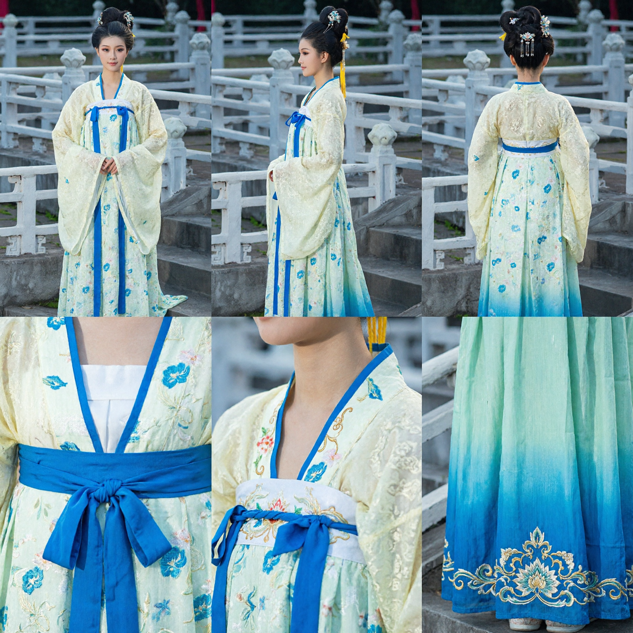 Costume da Principessa della Dinastia Tang Hanfu Tradizionale Cinese Abito Antico da Fata per Donne per Spettacoli e Cosplay - Asian Costume