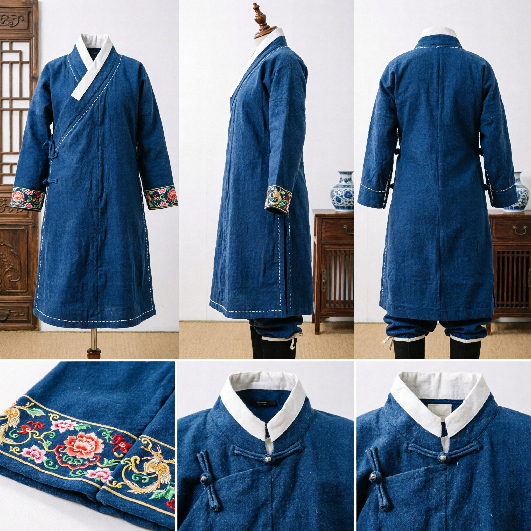 Traditioneel Chinese Peking Opera Laarzen Goud en Zwart Lange Cosplay Schoenen voor Podiumoptreden Martial Arts Kostuums - Asian Costume