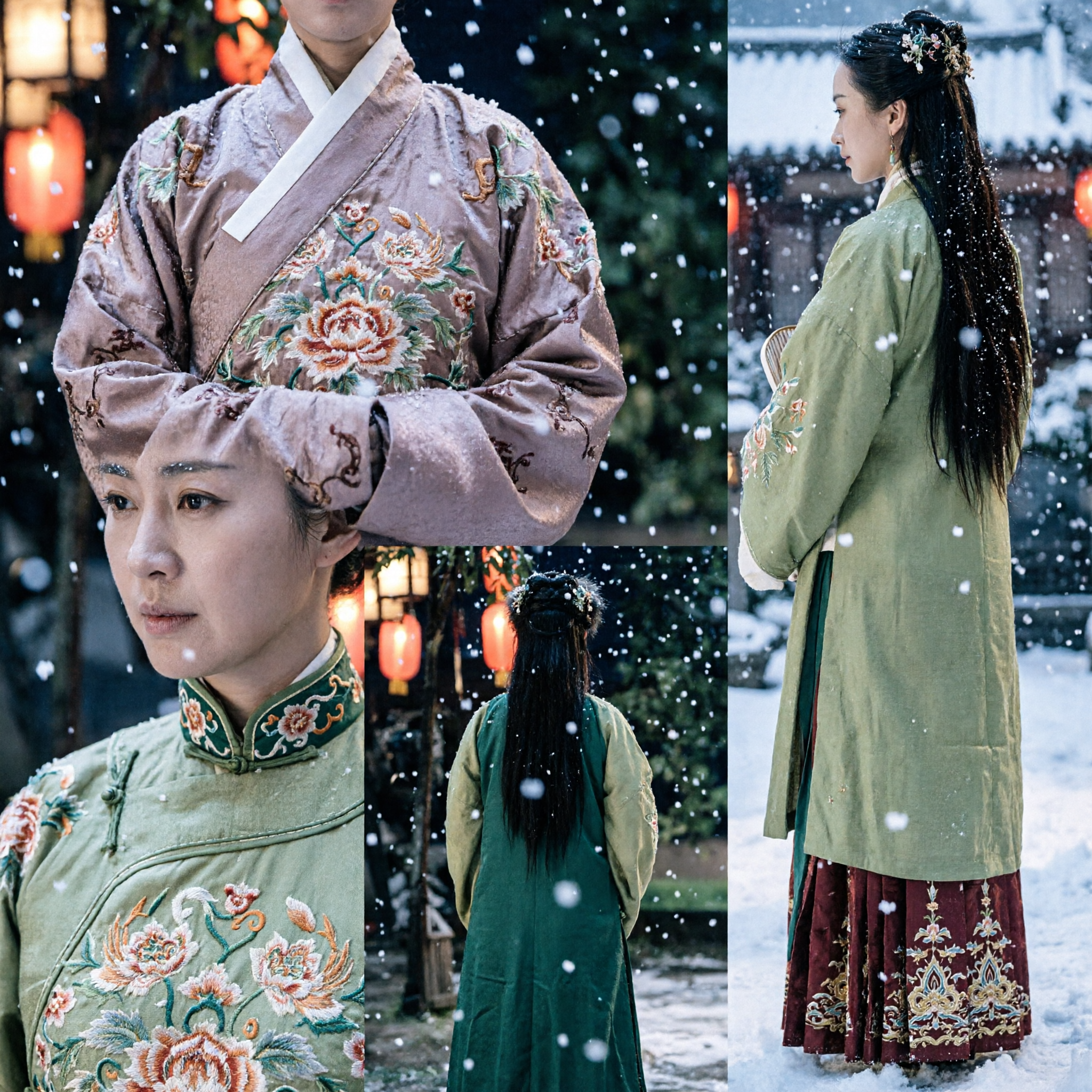 Costumi Hanfu Tradizionali Cinesi Antichi per Coppie, Vesti da Dramma Storico per Uomini e Donne Cosplay - Asian Costume