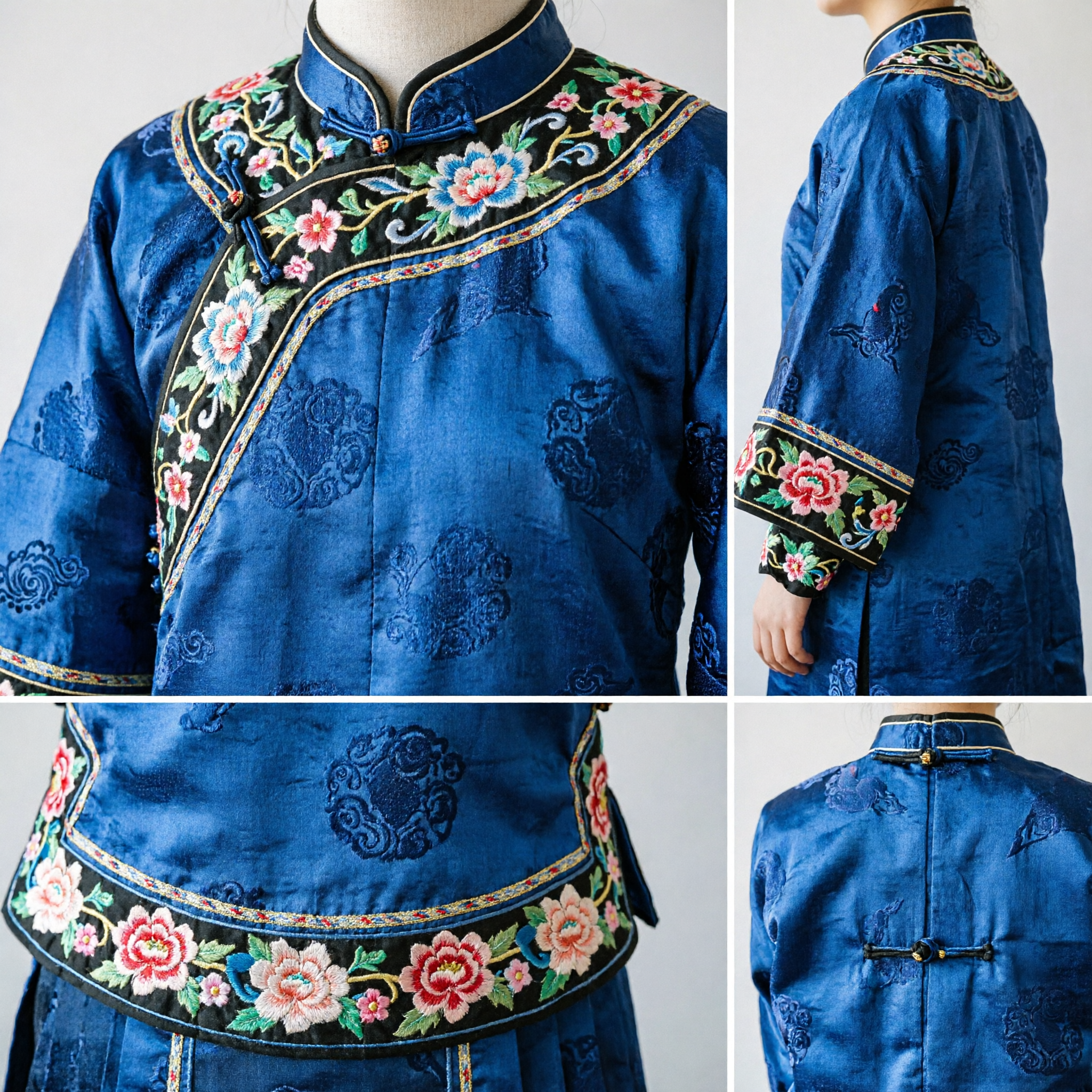 Tradycyjny chiński grzebień kwiatowy do włosów pozłacany złotem z perłami ozdoba do Hanfu starożytny ślubny akcesorium dla kobiet - Asian Costume