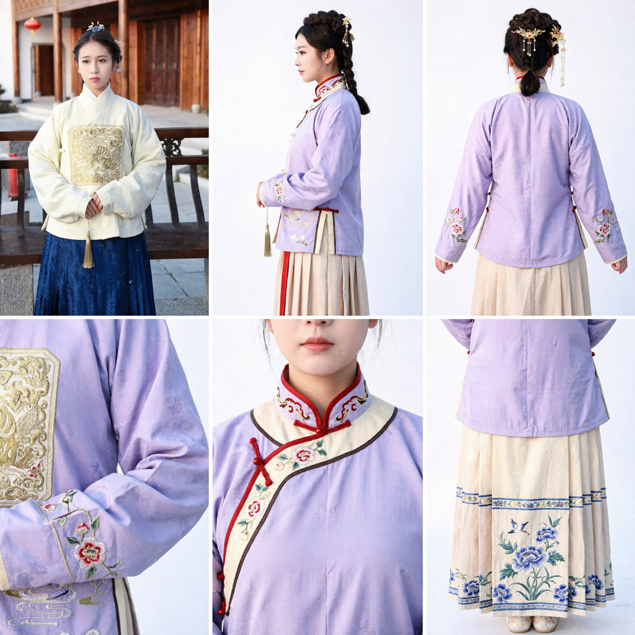 Costume Ancien Hanfu Chinois Traditionnel Élégant pour Femmes Robe Style Dynastie Ming pour Cosplay et Photographie - Asian Costume
