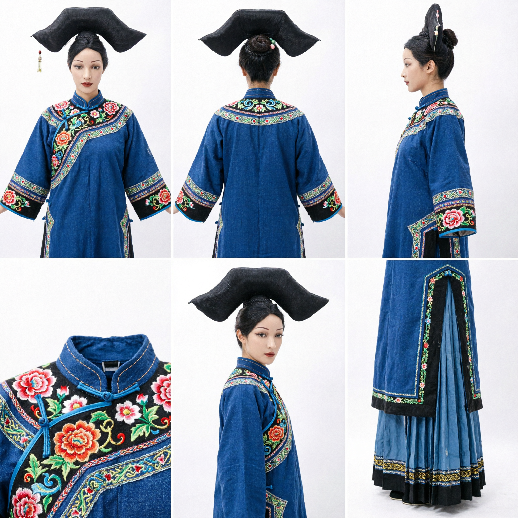 Sombrero de Gasas Negro de Funcionario Antiguo Tradicional Chino Wushamao Tocado de Erudito para Cosplay Hanfu y Actuaciones Escénicas - Asian Costume
