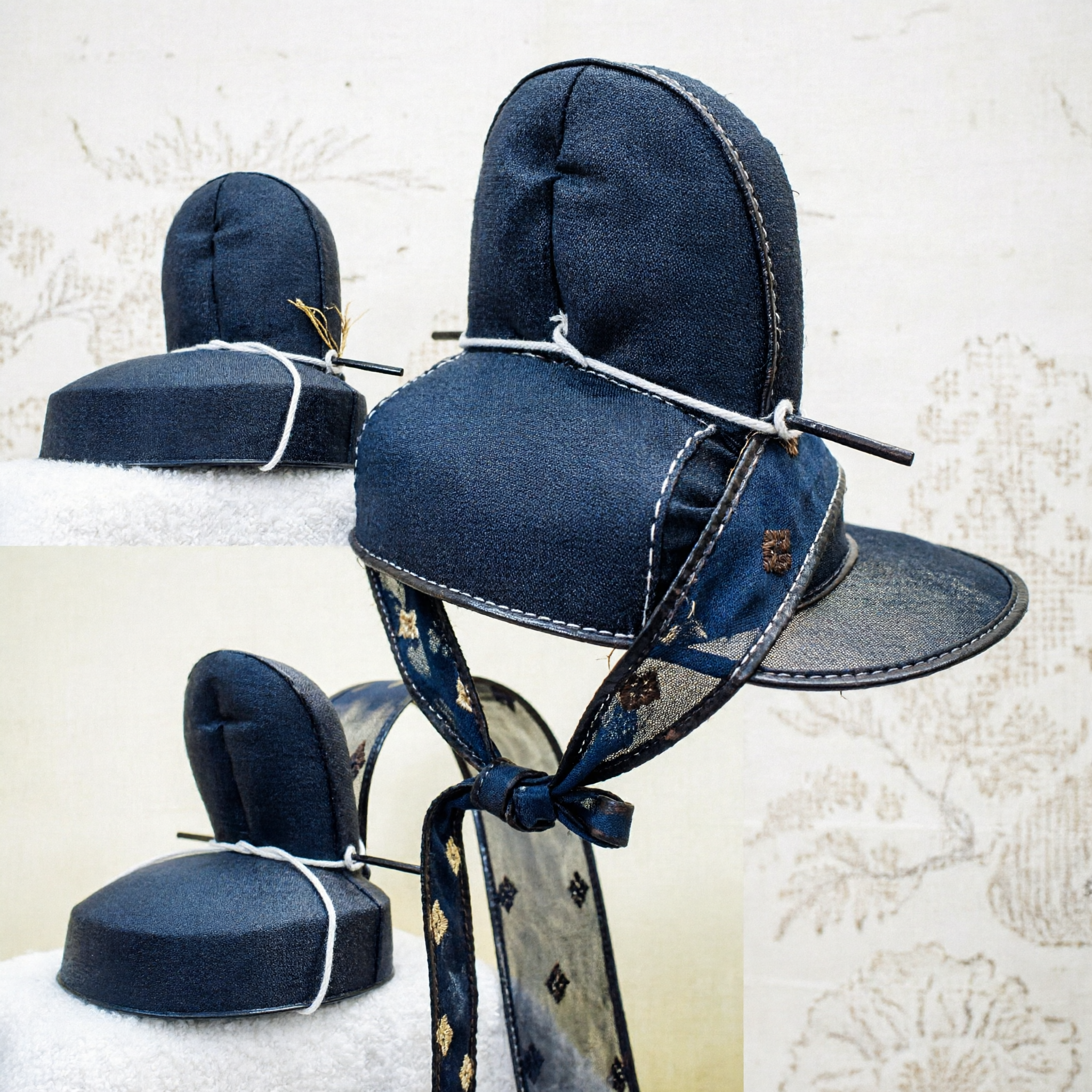 Sombrero Futou Negro Chino Antiguo, Tocado Tradicional de Erudito y Oficial, Accesorio Hanfu para Cosplay Masculino - Asian Costume