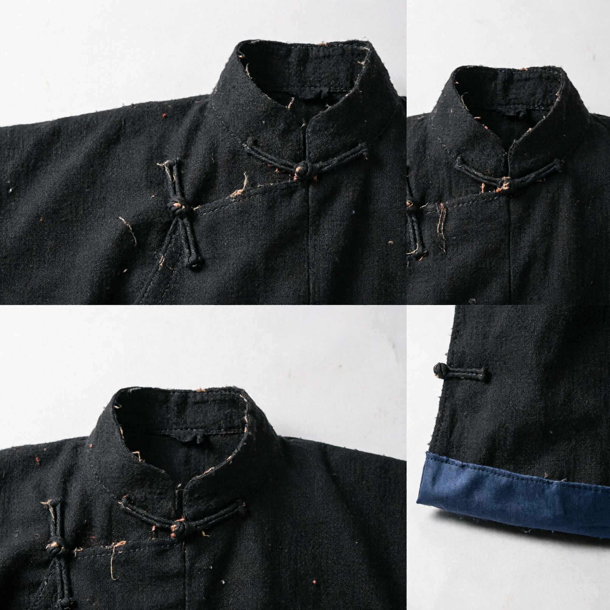 전통 중국 검정색 선비 모자 고대 관원 모자 한푸 액세서리 역사적 코스프레 및 무대 공연 - Asian Costume