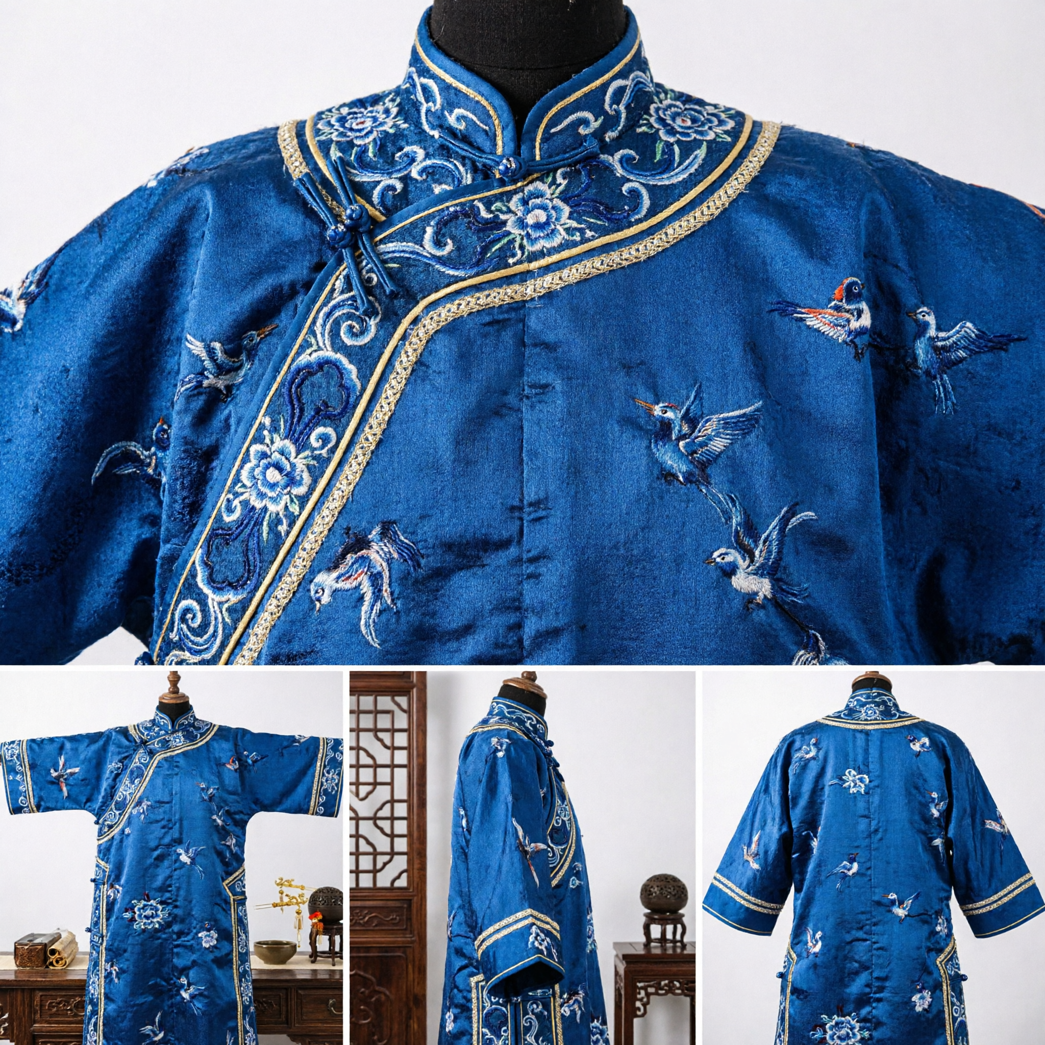 Horquillas de dragón dorado tradicionales chinas, pasadores para el cabello antiguos de Hanfu, accesorios para el cabello de novia para mujeres - Asian Costume