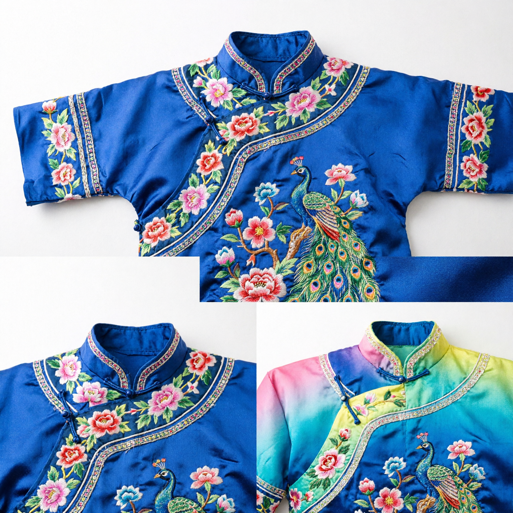 Ornamento tradizionale cinese per la Festa delle Barche Drago, sacchetto dei Cinque Veleni, fascia per testa del bebè ricamata a mano, accessorio amuleto - Asian Costume