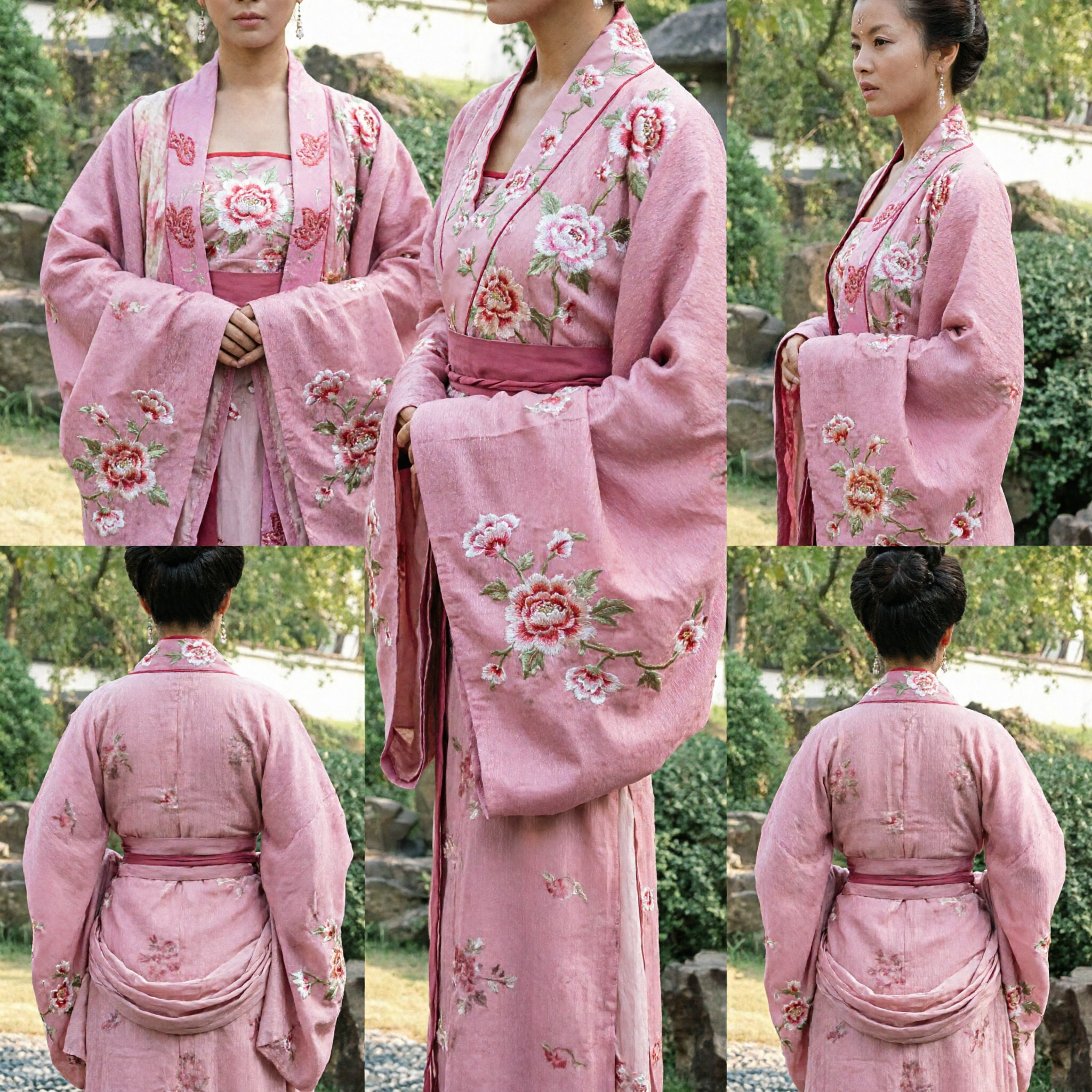 전통 중국 당나라 공주 한푸 의상 고대 선녀 의상 여성 무대 공연 코스프레 - Asian Costume