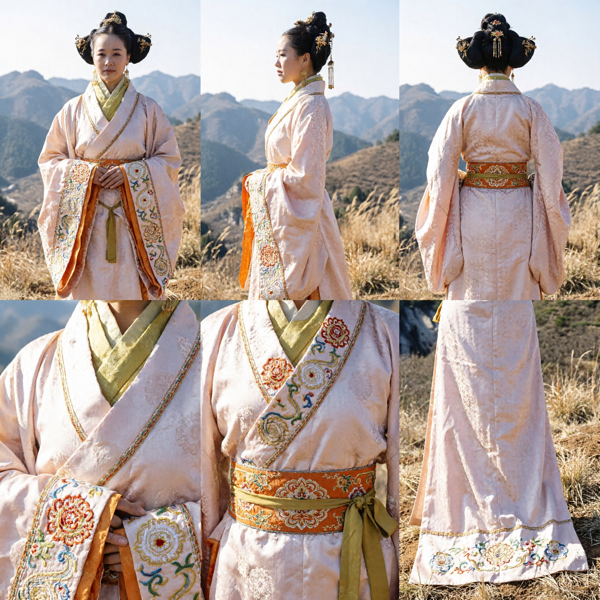 Traditioneel Chinees Oude Prinses Hanfu-kostuum Elegant Paleisjurk voor Vrouwen Cosplay en Podiumoptreden - Asian Costume