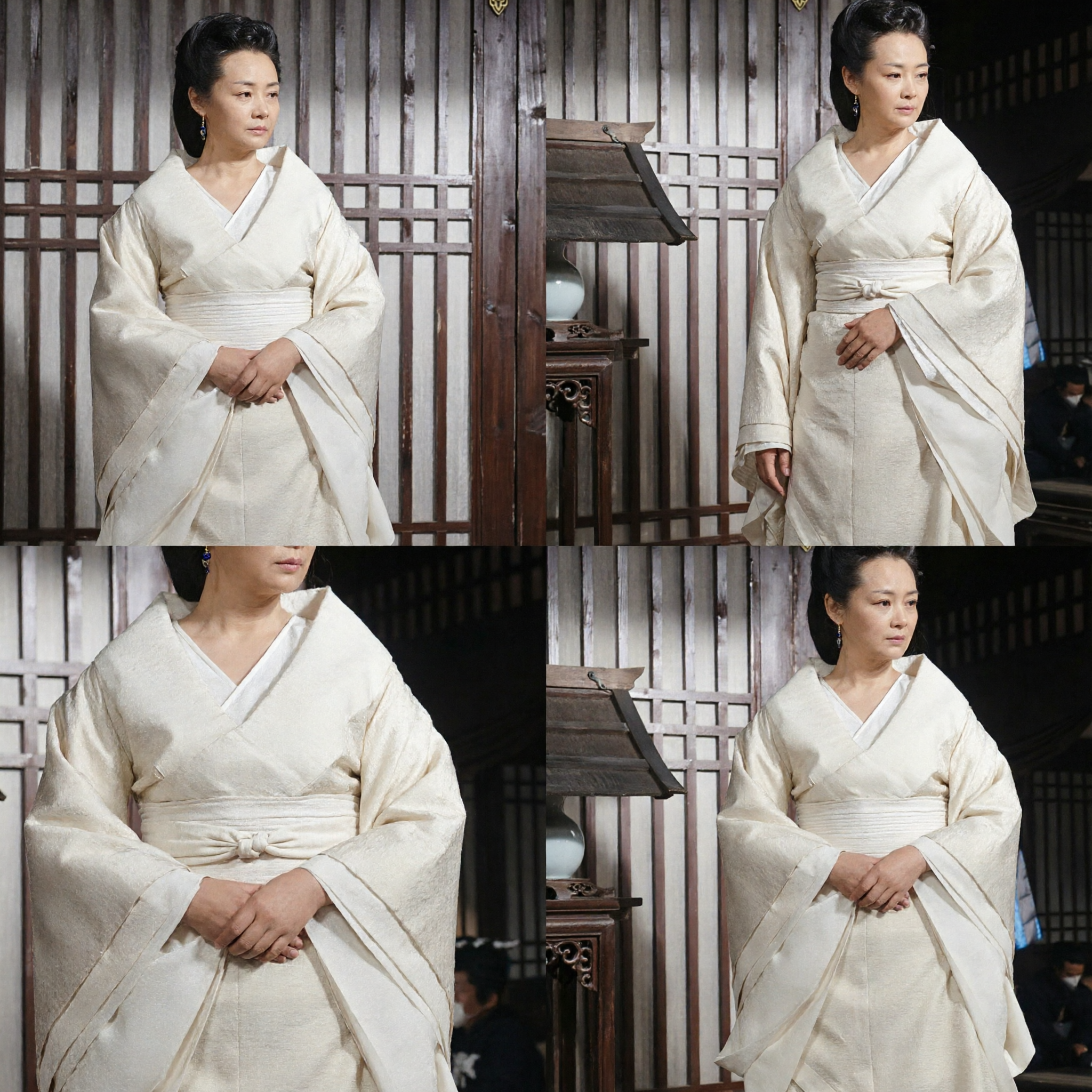 Oude Chinese Witte Hanfu Vrouwen Traditioneel Historisch Kostuum voor Periode Drama Cosplay - Asian Costume