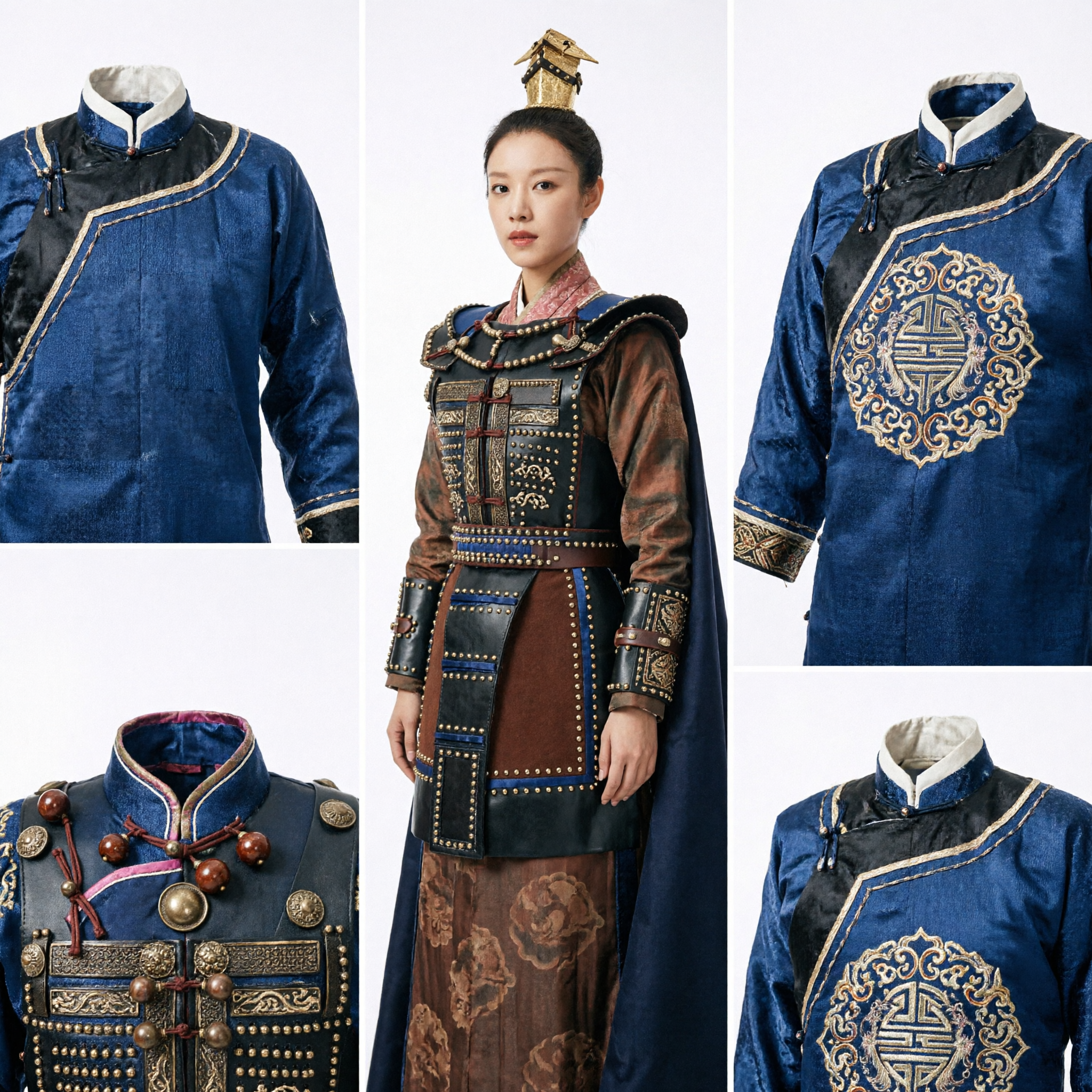 Traditioneel Chinees Oud Paleis Prinsessen Kostuum Vrouwen Historische Hanfu Gewaadset voor Cosplay en Podiumoptreden - Asian Costume