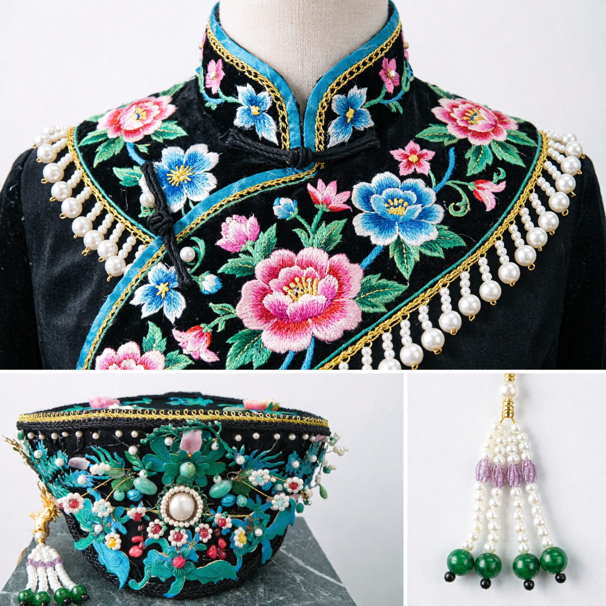 Exquisite chinesische traditionelle Phönix-Krone Kopfschmuck antiker Brautschmuck für Hanfu Hochzeitsauftrittskostüm - Asian Costume
