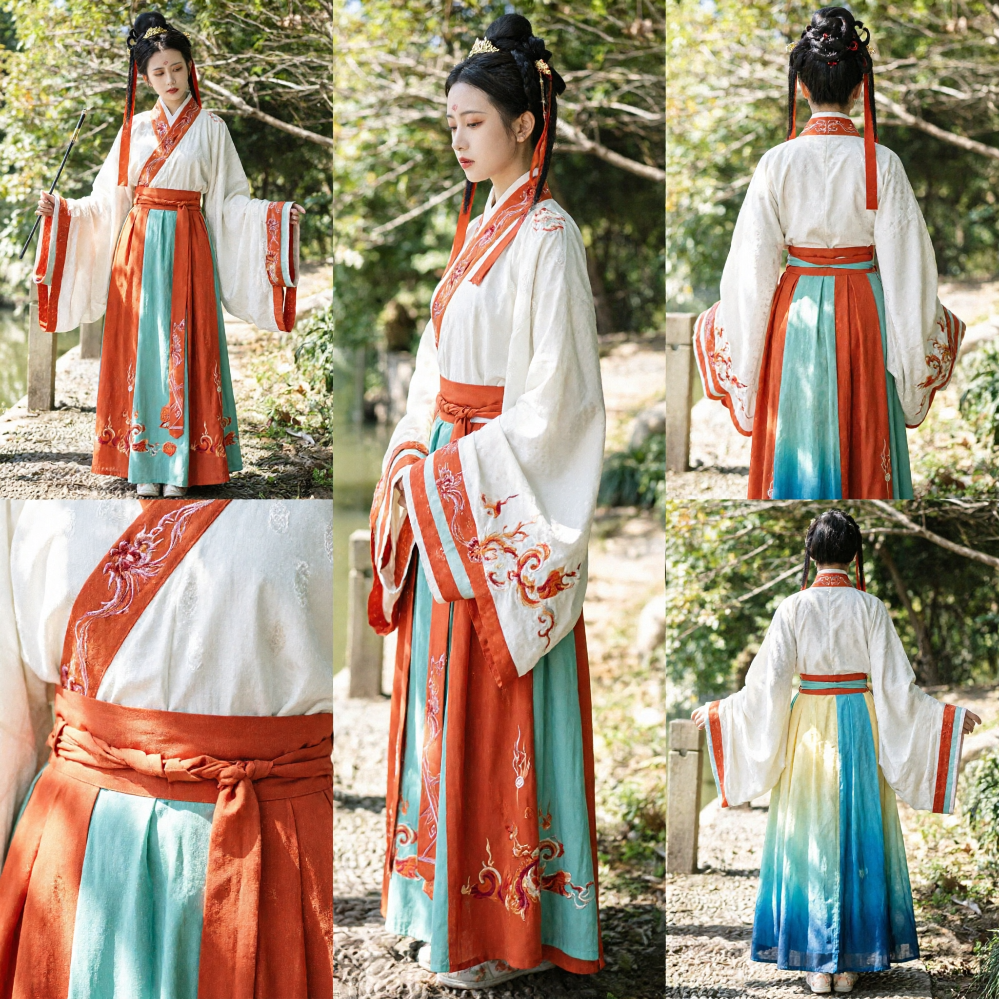 Costume traditionnel chinois Hanfu, robe de princesse ancienne style dynastie Tang, vêtement de fée pour cosplay femmes - Asian Costume