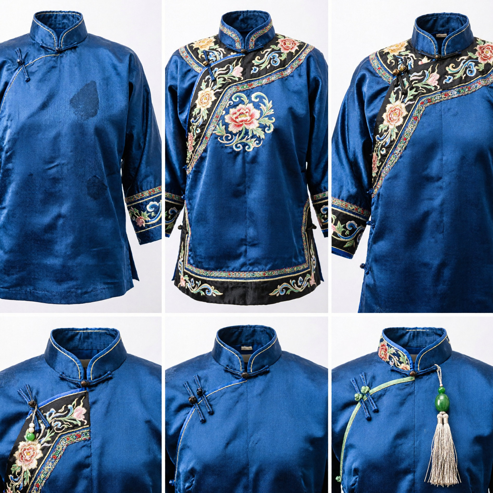 Élégante épingle à cheveux Ruyi en jade vert sculpté avec gland, épingle à cheveux traditionnelle chinoise Hanfu pour femmes - Asian Costume