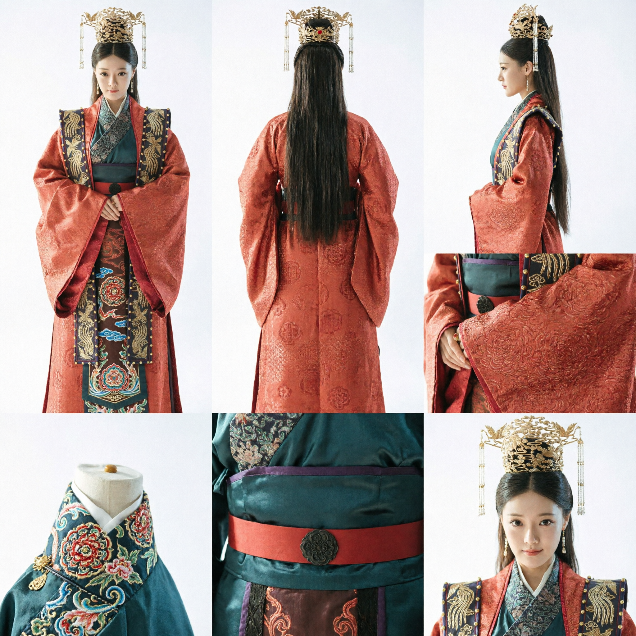 Oude Chinese Ming-dynastie keizerin Hanfu kostuum traditionele historische jurk voor vrouwen cosplay fotografie - Asian Costume