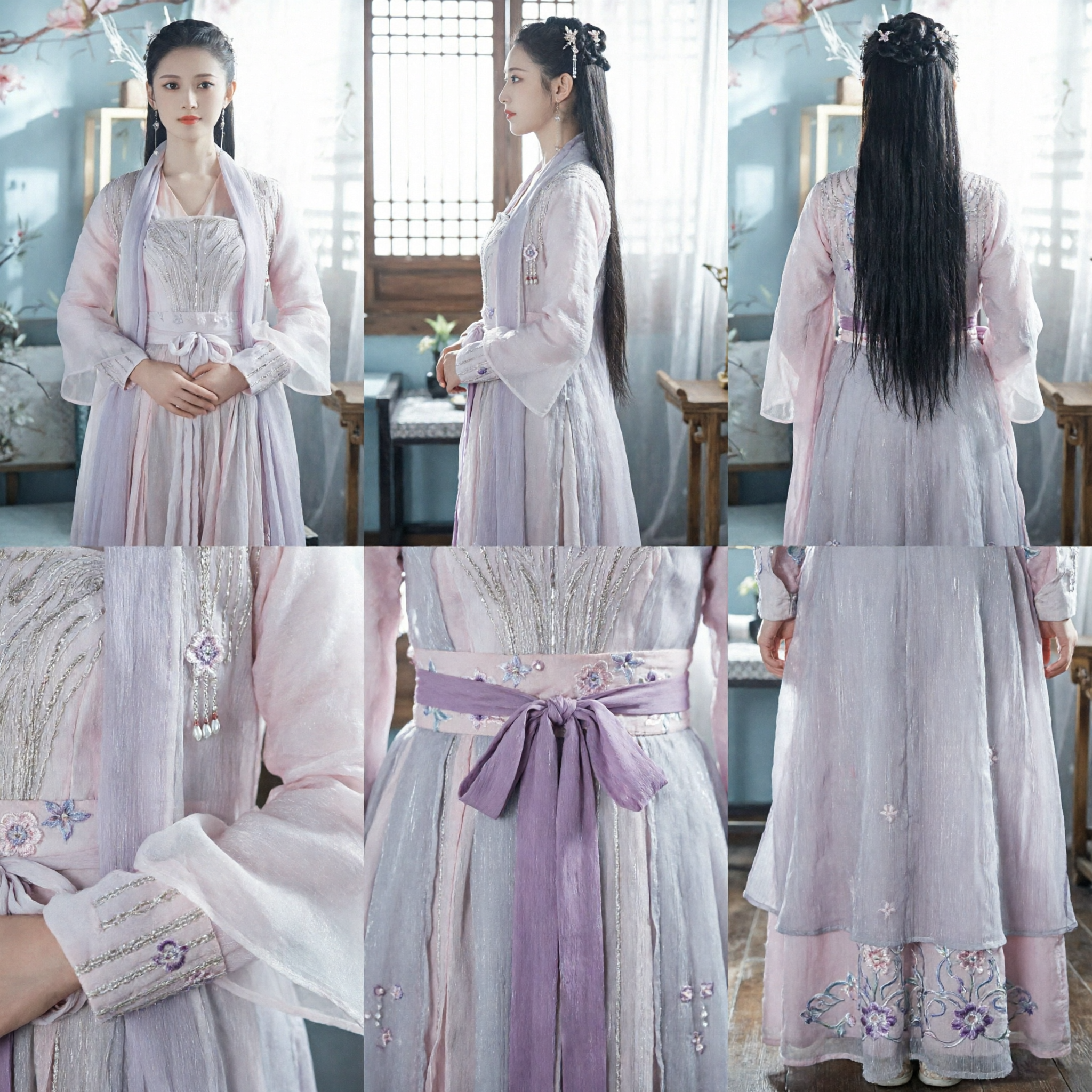 Traditioneel Chinees Hanfu Kostuum Oud Feeënjurk Elegant Xianxia Prinses Outfit voor Vrouwen Cosplay - Asian Costume