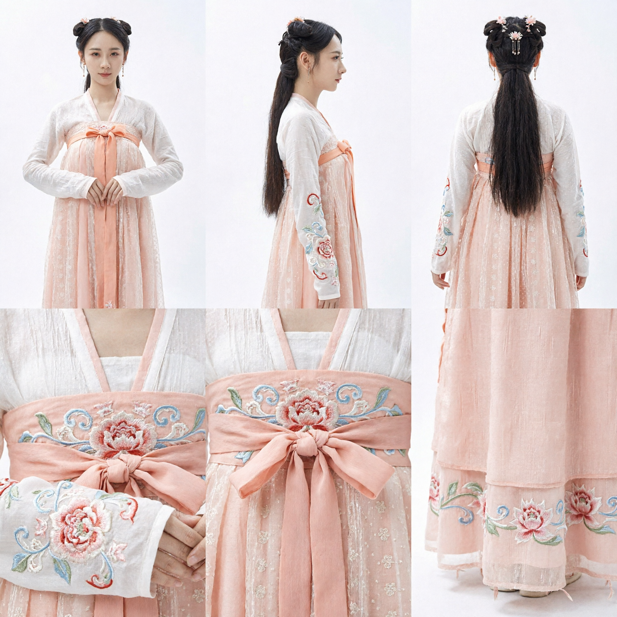 Elegante Vestido Hanfu Tradicional Chino Estilo Dinastía Tang Traje de Hada para Cosplay y Fotografía de Princesa Antigua - Asian Costume