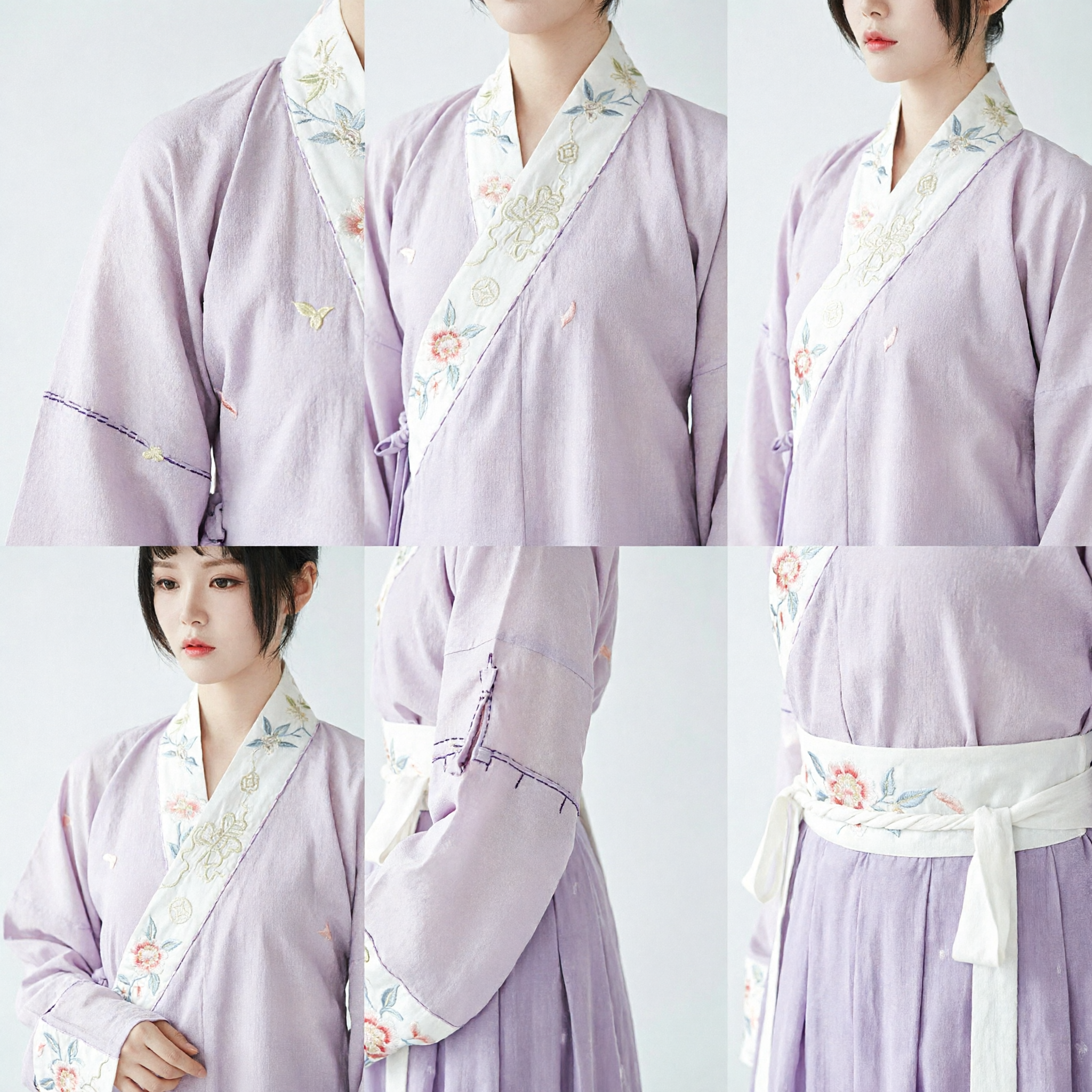 Традиционный китайский парик в древнем стиле с пучком и жемчужной шпилькой для девушек, для косплея в Ханьфу - Asian Costume