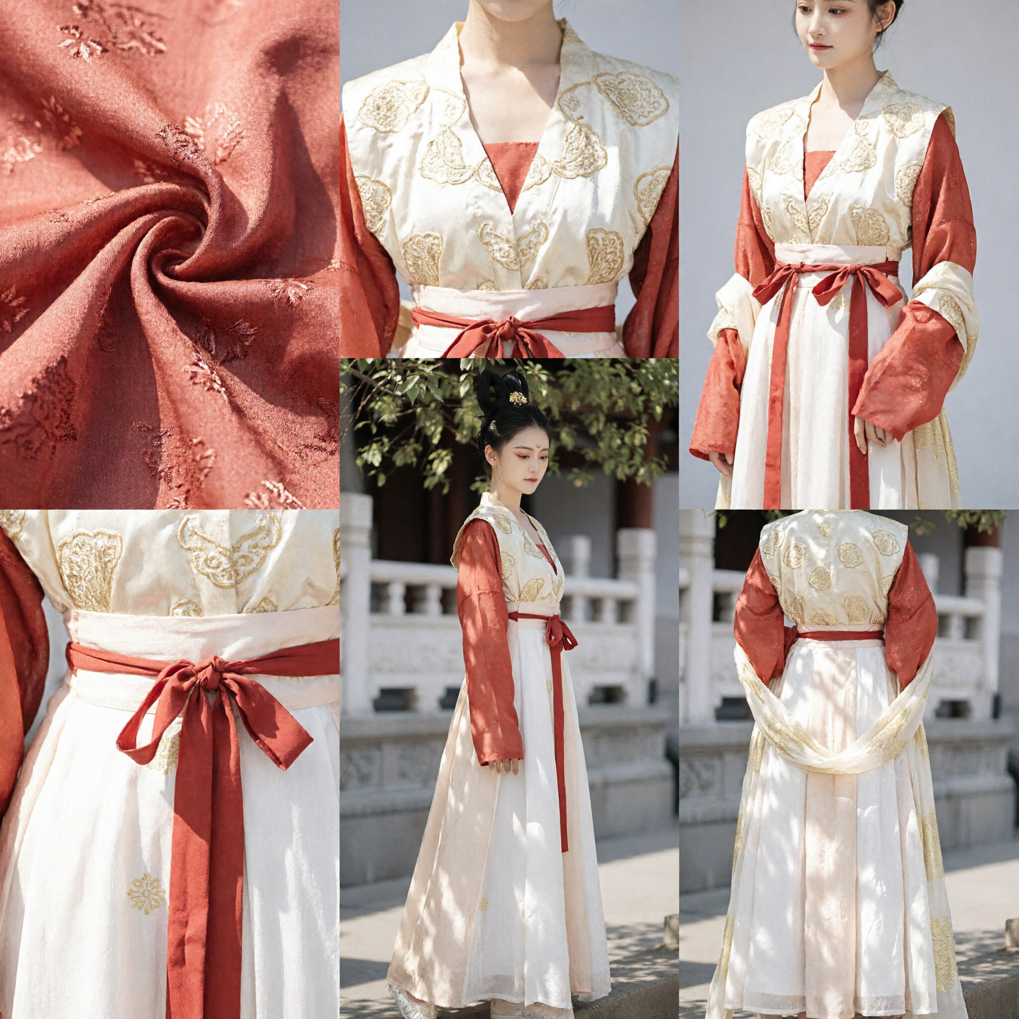 Abito Hanfu raffinato della Dinastia Tang per Donne, Costume antico tradizionale cinese, Cosplay storico e spettacoli - Asian Costume
