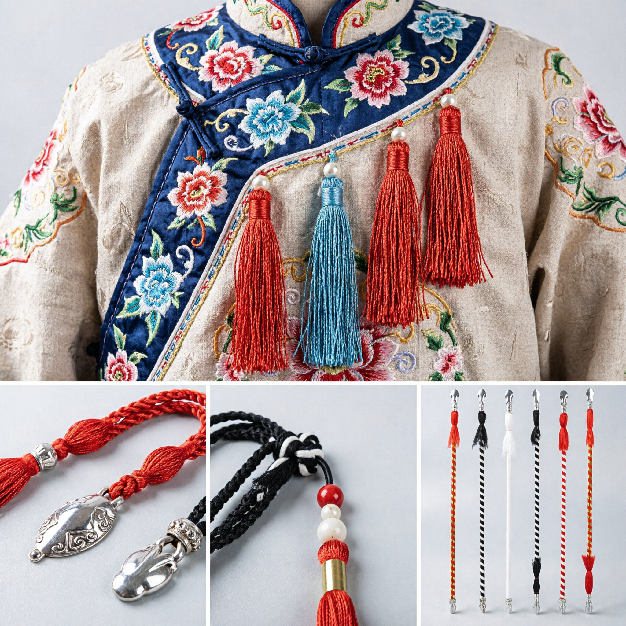 Frustino da Cavallo per Opera Tradizionale Cinese (Ma Bian), Accessorio di Scena per Spettacoli di Opera di Pechino ed Esposizioni Culturali - Asian Costume