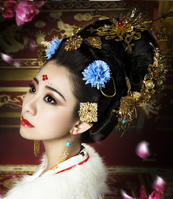 Chinese ancient hairstyles hair accessories tiaras wigs lace front wigs human hair wigs hair pieces cosplay wigs