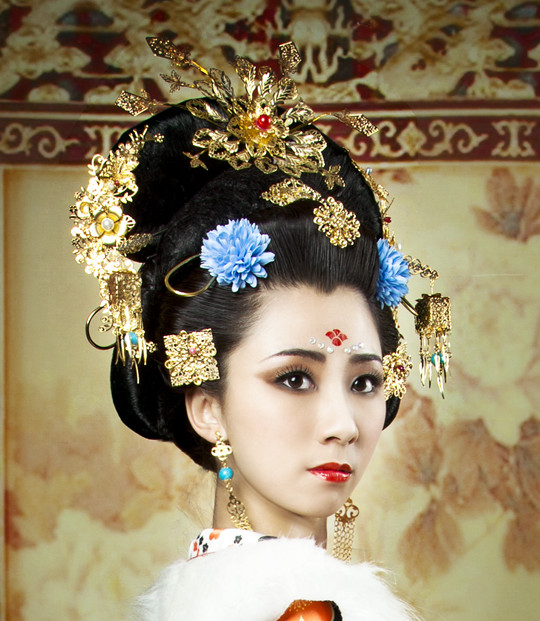 Chinese ancient hairstyles hair accessories tiaras wigs lace front wigs human hair wigs hair pieces cosplay wigs