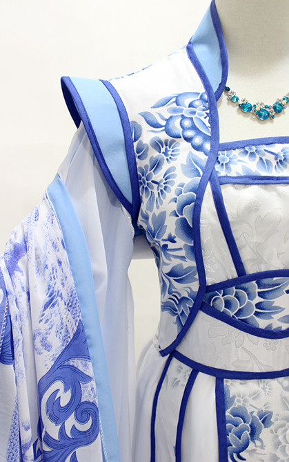 Ancient Chinese Stage Palace Princess Costume National Costume Halloween Costumes Hanfu Chinese Dresses Chinese Clothing