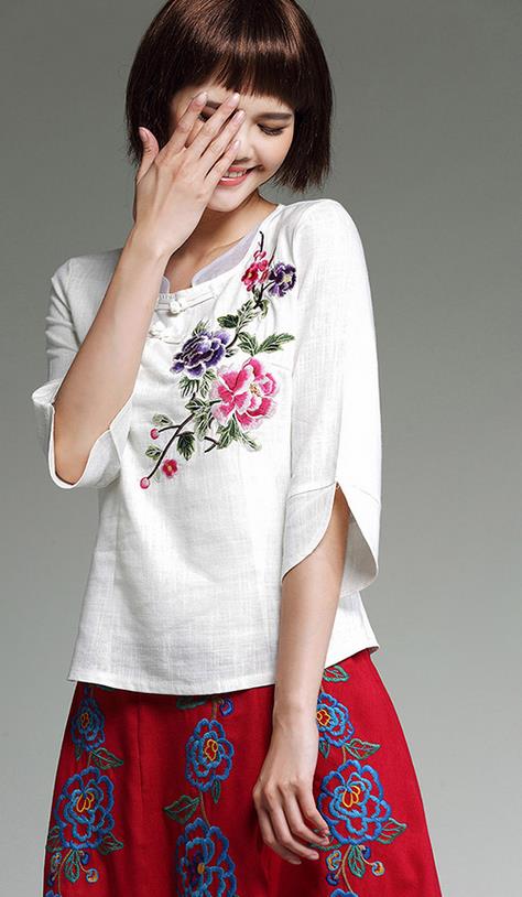 Traditional Ancient Chinese Young Women Cheongsam Dress Republic of China Tangsuit Stand Collar Blouse Dress Tang Suit Clothing for Women