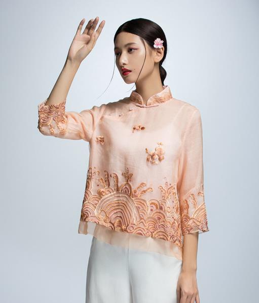 Traditional Ancient Chinese Young Women Cheongsam Dress Republic of China Tangsuit Stand Collar Blouse Dress Tang Suit Clothing