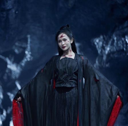 Chinese Ancient Heaven General Black Dress Drama Love and Destiny Female Swordsman Yuan Tong Replica Costumes for Women