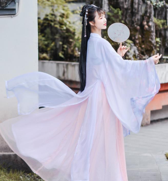 Chinese Ancient Hanfu Dress Antique Traditional Tang Dynasty Court Princess Historical Costume for Women