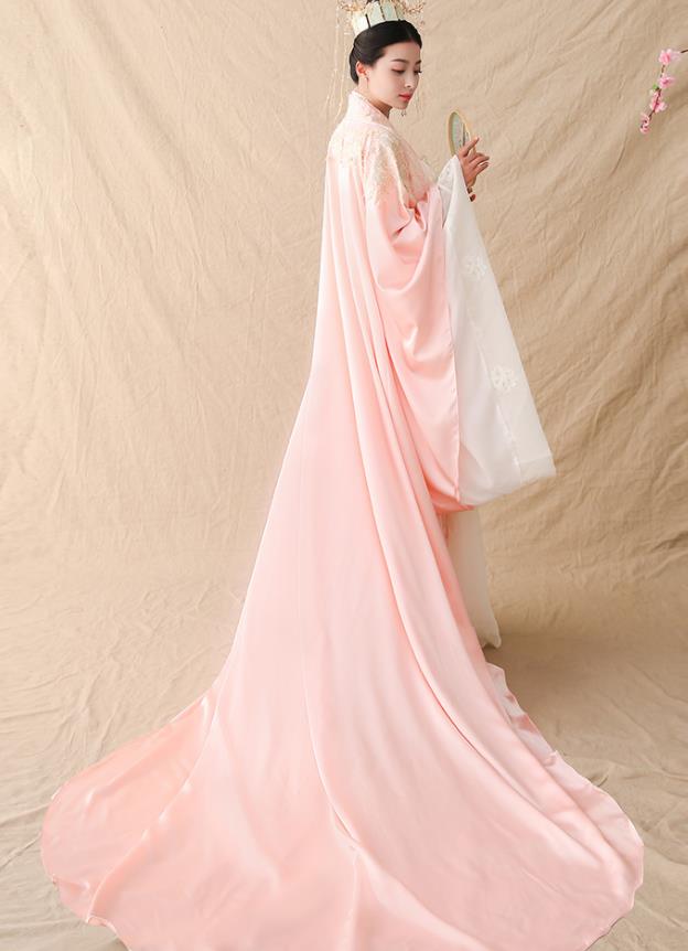 Traditional Chinese Tang Dynasty Queen Hanfu Clothing Ancient Drama Imperial Empress Replica Costumes for Women