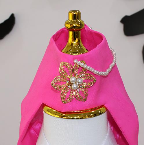 Traditional Korean Fashion Apparels Baby Princess Hanbok Clothing Children Girl White Blouse and Rosy Dress