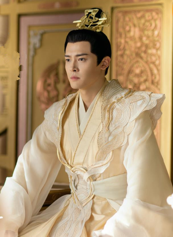 Chinese Ancient King Clothing Traditional Emperor of Heaven Dress Garments Xianxia TV Series Ancient Love Poetry Mu Guang Costumes
