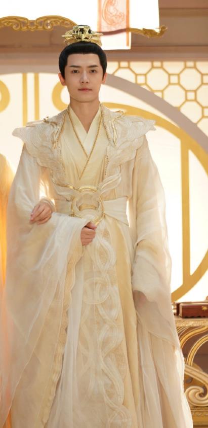 Chinese Ancient King Clothing Traditional Emperor of Heaven Dress Garments Xianxia TV Series Ancient Love Poetry Mu Guang Costumes
